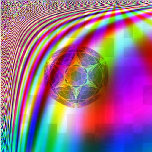 Chromatic Dreamcatcher mathematical render