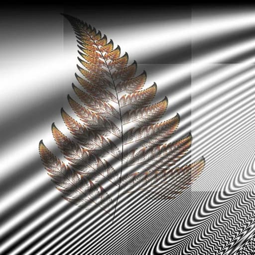 Encoded Nature mathematical render