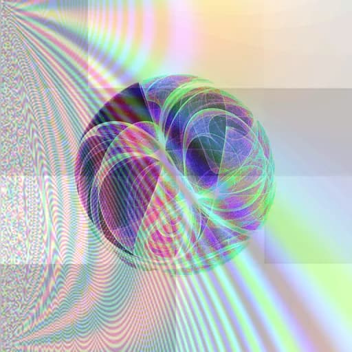 Orbital Trajectory mathematical render